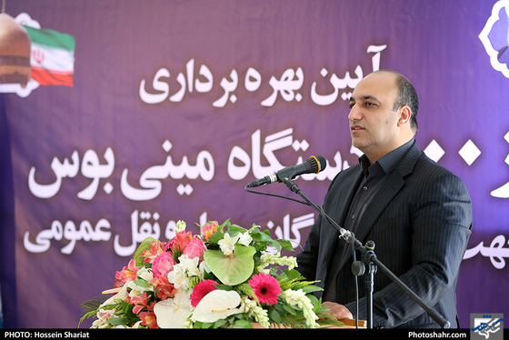 آیین بهره‌برداری از 100 دستگاه مینی‌بوس جهت توسعه ناوگان حمل و نقل عمومی-عکاس: حسین شریعت/ شهرآرا