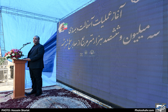  آغاز عملیات بهسازی و آسفالت معابر مشهد و افتتاح راستگرد فدک - عکاس: حسین شریعت/ شهرآرا