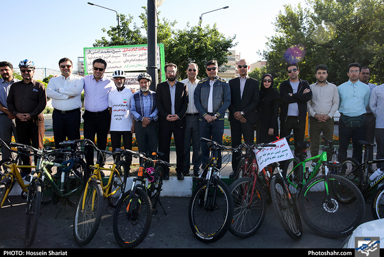 "سه‌شنبه های بدون خودرو " با حضور مدیران شهری - عکس : حسین شریعت / شهرآرا