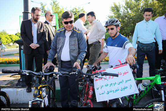 "سه‌شنبه های بدون خودرو " با حضور مدیران شهری - عکس : حسین شریعت / شهرآرا