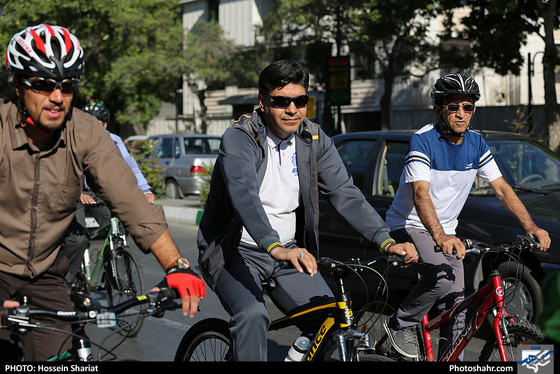 "سه‌شنبه های بدون خودرو " با حضور مدیران شهری - عکس : حسین شریعت / شهرآرا