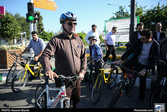 "سه‌شنبه های بدون خودرو " با حضور مدیران شهری - عکس : حسین شریعت / شهرآرا