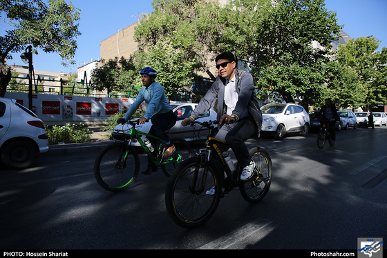 "سه‌شنبه های بدون خودرو " با حضور مدیران شهری - عکس : حسین شریعت / شهرآرا