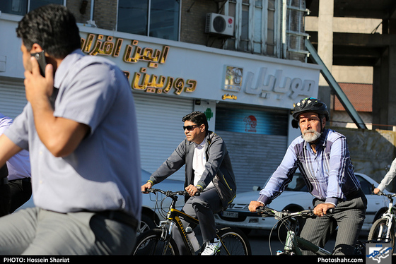 "سه‌شنبه های بدون خودرو " با حضور مدیران شهری - عکس : حسین شریعت / شهرآرا