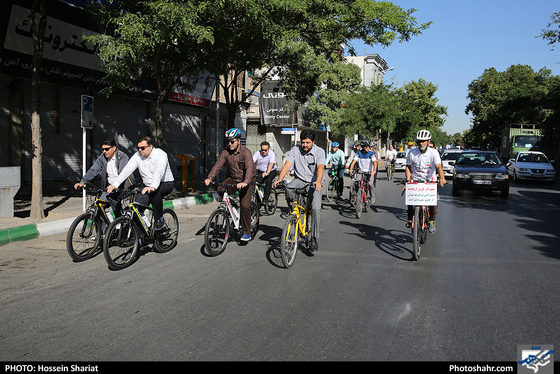 "سه‌شنبه های بدون خودرو " با حضور مدیران شهری - عکس : حسین شریعت / شهرآرا
