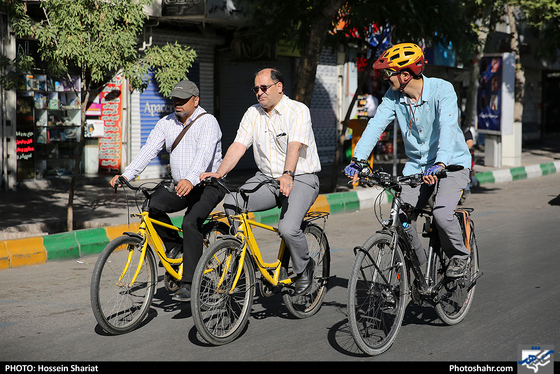 "سه‌شنبه های بدون خودرو " با حضور مدیران شهری - عکس : حسین شریعت / شهرآرا