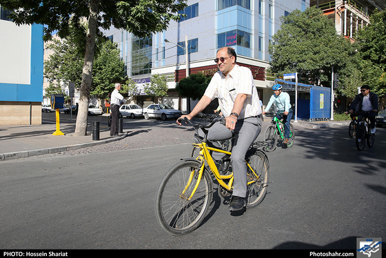 "سه‌شنبه های بدون خودرو " با حضور مدیران شهری - عکس : حسین شریعت / شهرآرا
