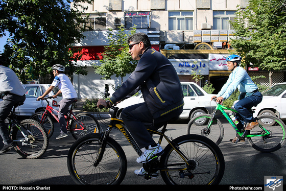 "سه‌شنبه های بدون خودرو " با حضور مدیران شهری - عکس : حسین شریعت / شهرآرا