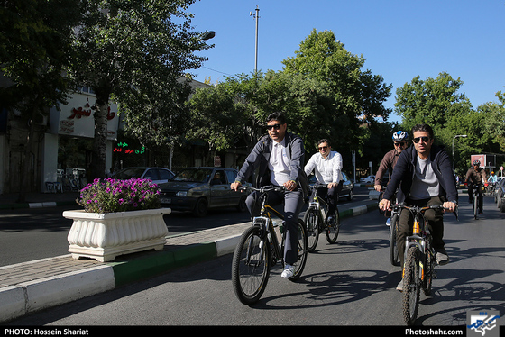"سه‌شنبه های بدون خودرو " با حضور مدیران شهری - عکس : حسین شریعت / شهرآرا