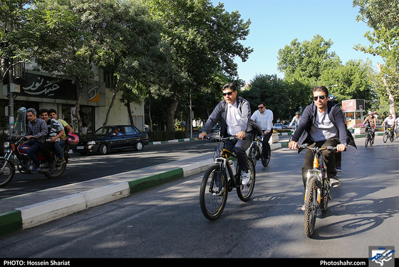 "سه‌شنبه های بدون خودرو " با حضور مدیران شهری - عکس : حسین شریعت / شهرآرا