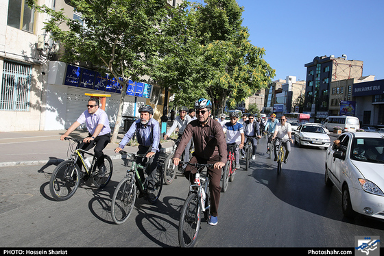 "سه‌شنبه های بدون خودرو " با حضور مدیران شهری - عکس : حسین شریعت / شهرآرا