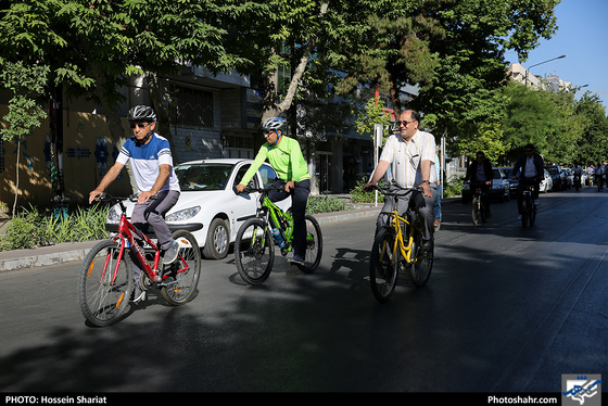 "سه‌شنبه های بدون خودرو " با حضور مدیران شهری - عکس : حسین شریعت / شهرآرا