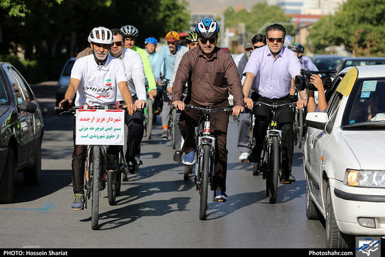 "سه‌شنبه های بدون خودرو " با حضور مدیران شهری - عکس : حسین شریعت / شهرآرا