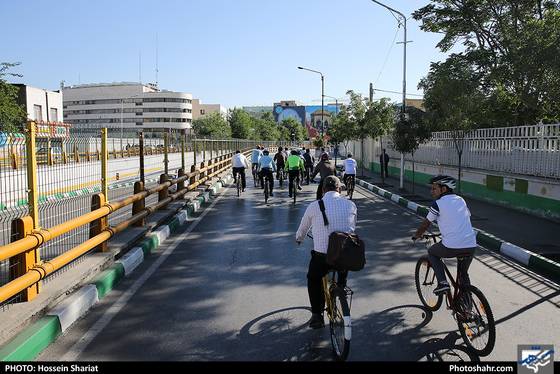 "سه‌شنبه های بدون خودرو " با حضور مدیران شهری - عکس : حسین شریعت / شهرآرا