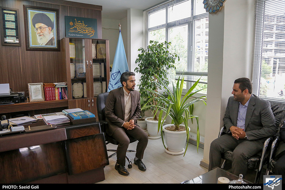 بازدید مسئولان رونامه شهرآرا از دادسرای ناحیه هفت-عکاس: سعید گلی/ شهرآرا