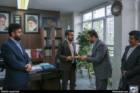 بازدید مسئولان رونامه شهرآرا از دادسرای ناحیه هفت-عکاس: سعید گلی/ شهرآرا