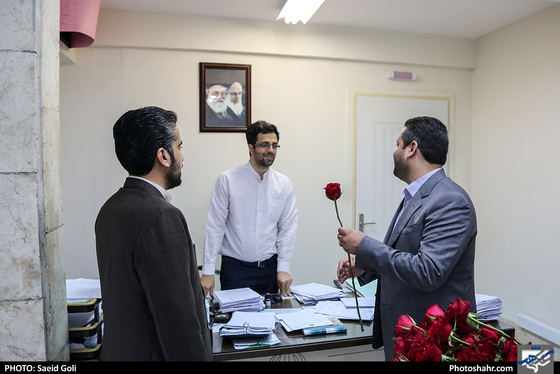 بازدید مسئولان رونامه شهرآرا از دادسرای ناحیه هفت-عکاس: سعید گلی/ شهرآرا