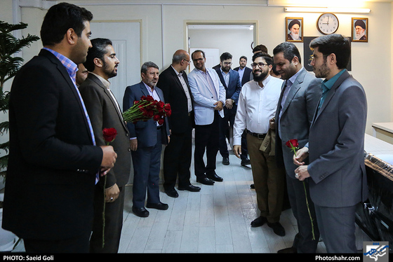 بازدید مسئولان رونامه شهرآرا از دادسرای ناحیه هفت-عکاس: سعید گلی/ شهرآرا