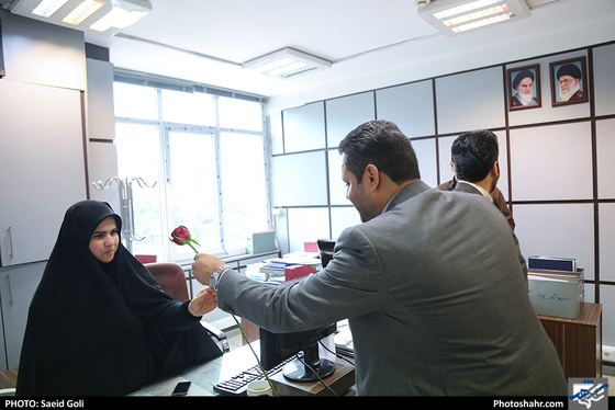 بازدید مسئولان رونامه شهرآرا از دادسرای ناحیه هفت-عکاس: سعید گلی/ شهرآرا