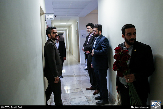 بازدید مسئولان رونامه شهرآرا از دادسرای ناحیه هفت-عکاس: سعید گلی/ شهرآرا