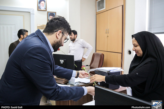 بازدید مسئولان رونامه شهرآرا از دادسرای ناحیه هفت-عکاس: سعید گلی/ شهرآرا