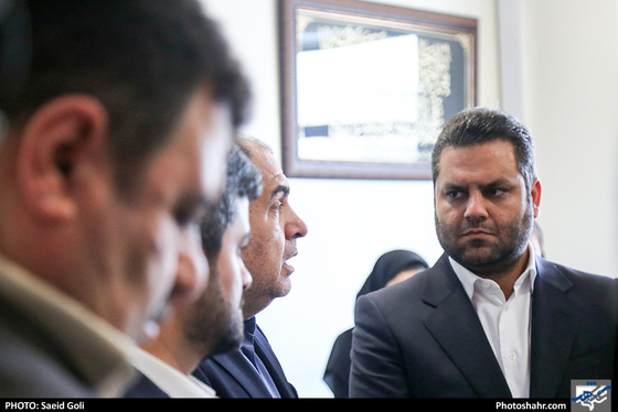 بازدید معاون مطبوعاتی وزارت فرهنگ و ارشاد اسلامی از روزنامه شهرآرا-عکاس:سعید گلی/ شهرآرا