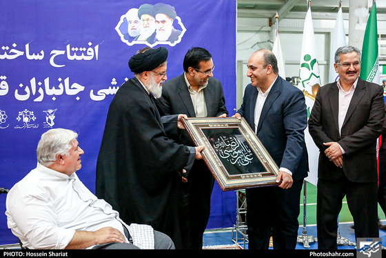افتتاح پروژه توسعه مرکز توان‌بخشی جانبازان مشهد-عکاس: حسین شریعت/ شهرآرا