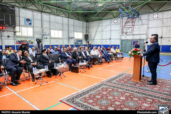 افتتاح پروژه توسعه مرکز توان‌بخشی جانبازان مشهد-عکاس: حسین شریعت/ شهرآرا