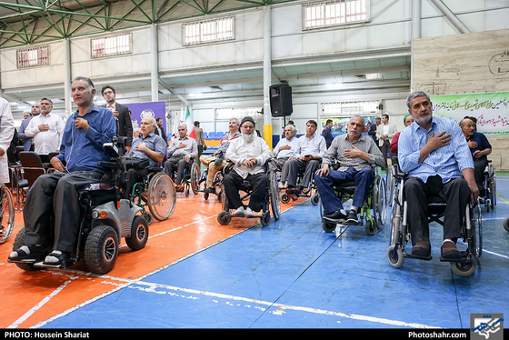 افتتاح پروژه توسعه مرکز توان‌بخشی جانبازان مشهد-عکاس: حسین شریعت/ شهرآرا