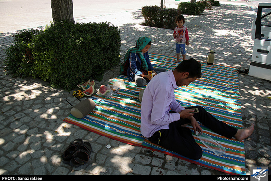 زیر تیغ گرما - عکس : ساناز صفایی / شهرآرا