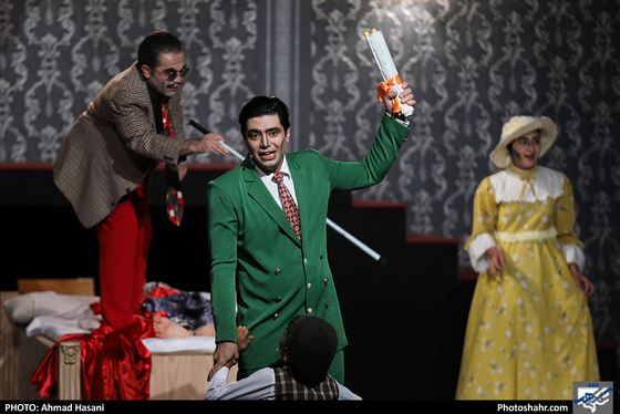 نمایش «جانی سکیکی» - عکاس: احمد حسنی/ شهرآرا