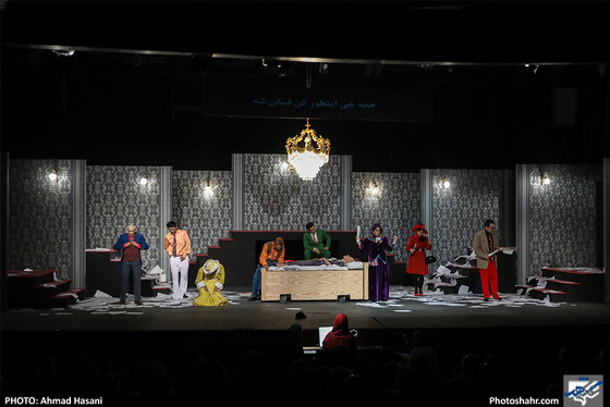 نمایش «جانی سکیکی» - عکاس: احمد حسنی/ شهرآرا