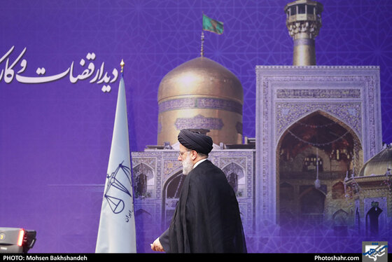 دیدار رئیس قوه قضائیه با قضات و کارکنان دستگاه قضائی خراسان رضوی / عکس: محسن بخشنده / شهرآرا