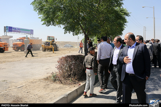 آغاز عملیات بهسازی و احداث بزرگراه رضویه - عکس : حسین شریعت / شهرآرا