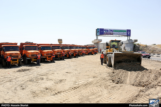 آغاز عملیات بهسازی و احداث بزرگراه رضویه - عکس : حسین شریعت / شهرآرا