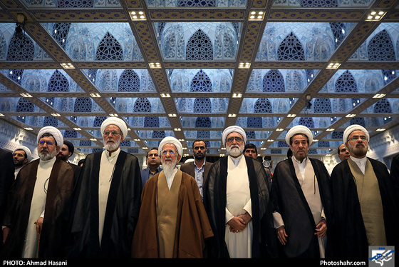 دیدار آیت‌الله جوادی آملی با نخبگان حوزه - عکاس: احمد حسنی / شهرآرا