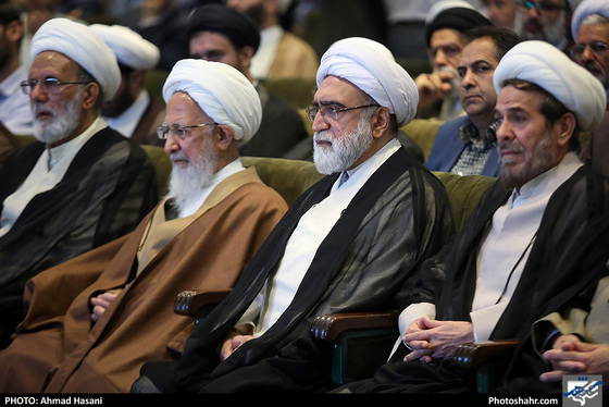 دیدار آیت‌الله جوادی آملی با نخبگان حوزه - عکاس: احمد حسنی / شهرآرا