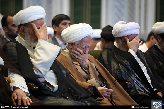 دیدار آیت‌الله جوادی آملی با نخبگان حوزه - عکاس: احمد حسنی / شهرآرا
