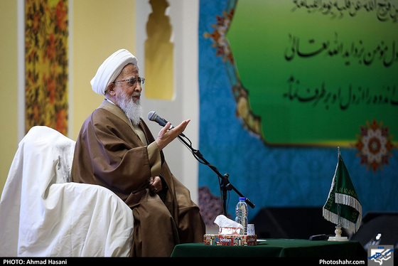 دیدار آیت‌الله جوادی آملی با نخبگان حوزه - عکاس: احمد حسنی / شهرآرا
