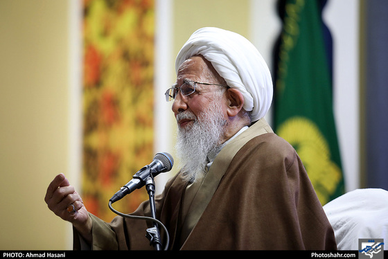 دیدار آیت‌الله جوادی آملی با نخبگان حوزه - عکاس: احمد حسنی / شهرآرا
