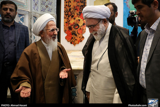 دیدار آیت‌الله جوادی آملی با نخبگان حوزه - عکاس: احمد حسنی / شهرآرا