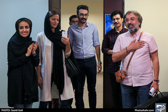 بازدید حمید متبسم آهنگساز مشهدی از تحریریه شهرآرا