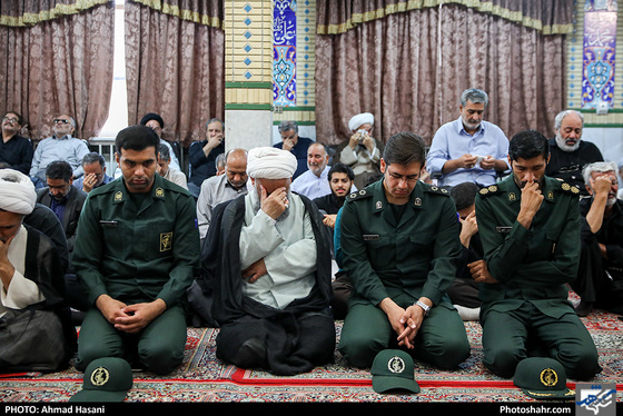 تشییع پیکر جانباز انقلاب «سید محمدعلی کاشف الحسینی» - عکاس: احمد حسنی / شهرآرا