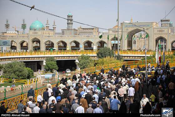 تشییع پیکر جانباز انقلاب «سید محمدعلی کاشف الحسینی» - عکاس: احمد حسنی / شهرآرا