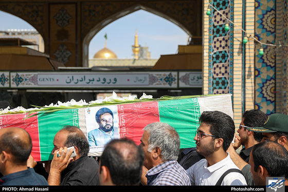 تشییع پیکر جانباز انقلاب «سید محمدعلی کاشف الحسینی» - عکاس: احمد حسنی / شهرآرا