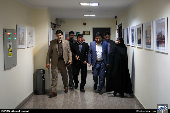 بازدید جمعی از اعضای شورای شهر از روزنامه شهرآرا / عکس: احمد حسنی / شهرآرا