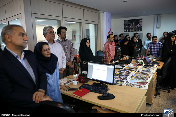 بازدید جمعی از اعضای شورای شهر از روزنامه شهرآرا / عکس: احمد حسنی / شهرآرا