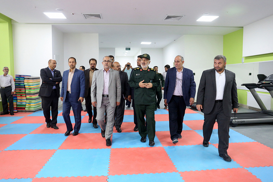 افتتاح مجموعه آبی چندمنظوره گلشن و بهره برداری از 12 بوستان در سطح شهر