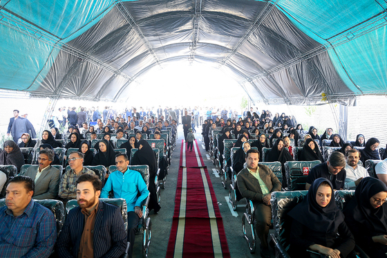 افتتاح مجموعه آبی چندمنظوره گلشن و بهره برداری از 12 بوستان در سطح شهر