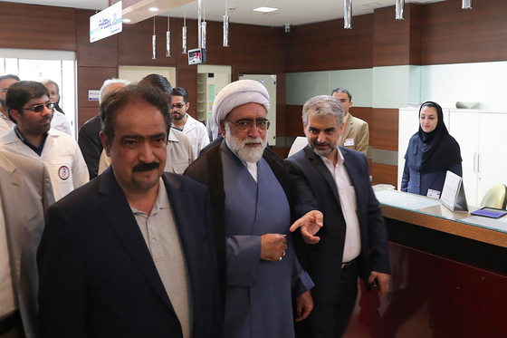 آیین افتتاح بخش‌های جدید بیمارستان فوق تخصصی رضوی‎
